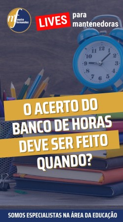 O acerto do banco de horas deve ser feito quando?