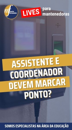 Assistente e coordenador devem marcar ponto?